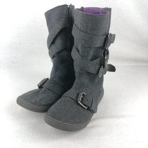 Blowfish grey boots- Size 6